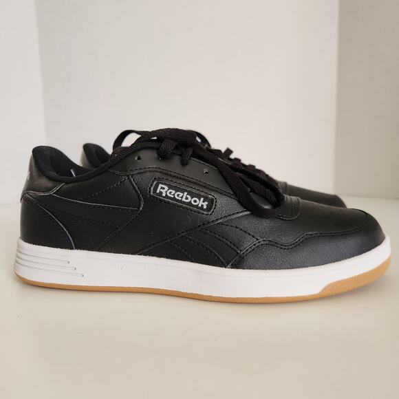 Reebok Court Advance Black/White/Gum Men's 7, Women's 8.5 Medium - Picture 2 of 9